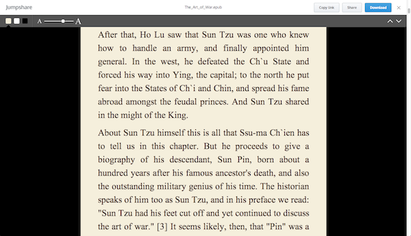 Jumpshare zoomed in ebook