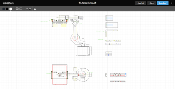 Jumpshare AutoCAD Output