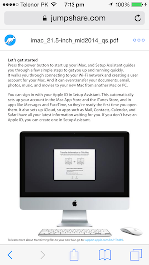 jumpshare mobile document preview