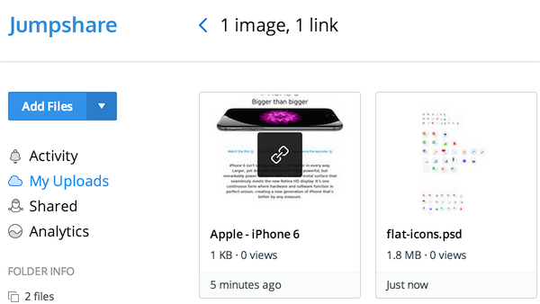 Upload files via direct URL