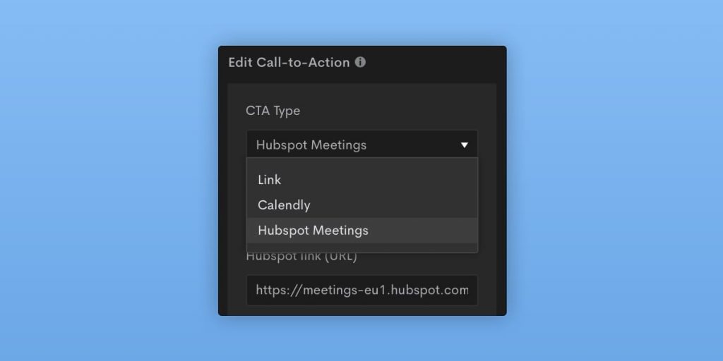 Now Add Calendly & HubSpot Meetings to Your Videos