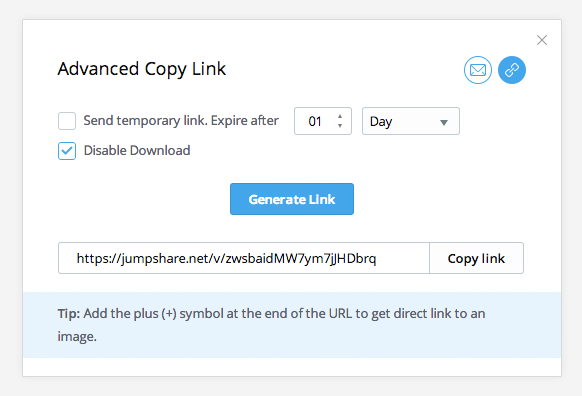 Introducing Advanced Copy Link