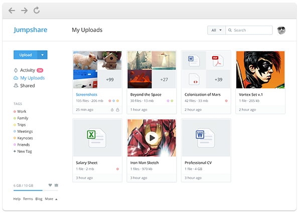 Jumpshare 2.0 – File Sharing Reimagined, The Best Has Just Arrived!