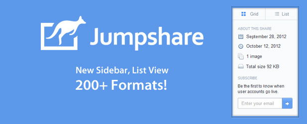 Introducing Sidebar, List View And Support For Over 200 File Formats