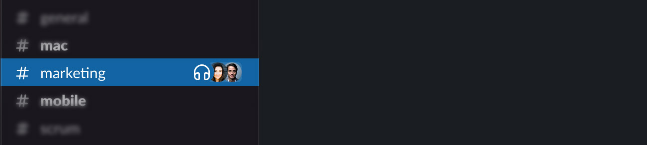 Channel Huddle in Slack