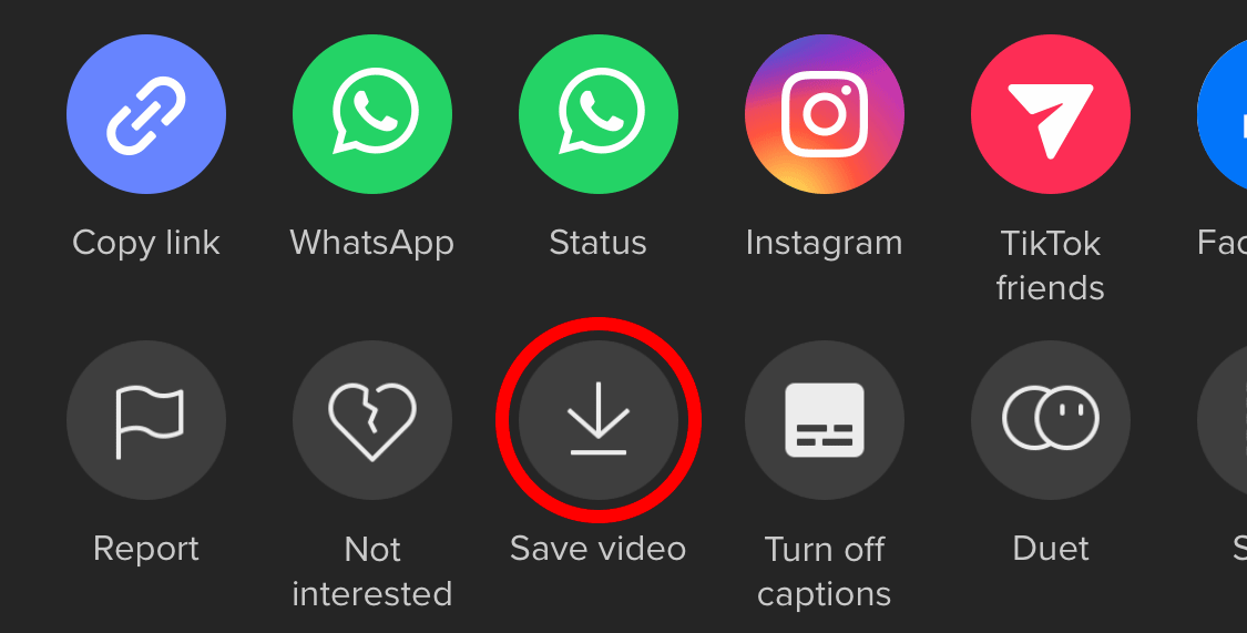 How to download or save TikTok videos