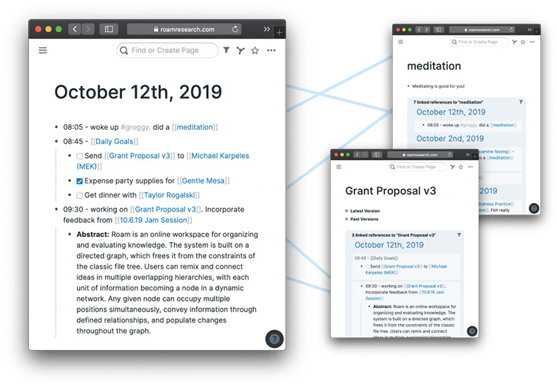 Roam Research notes