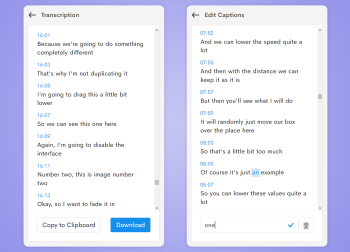 Introducing Automatic Captions and Transcription for Videos