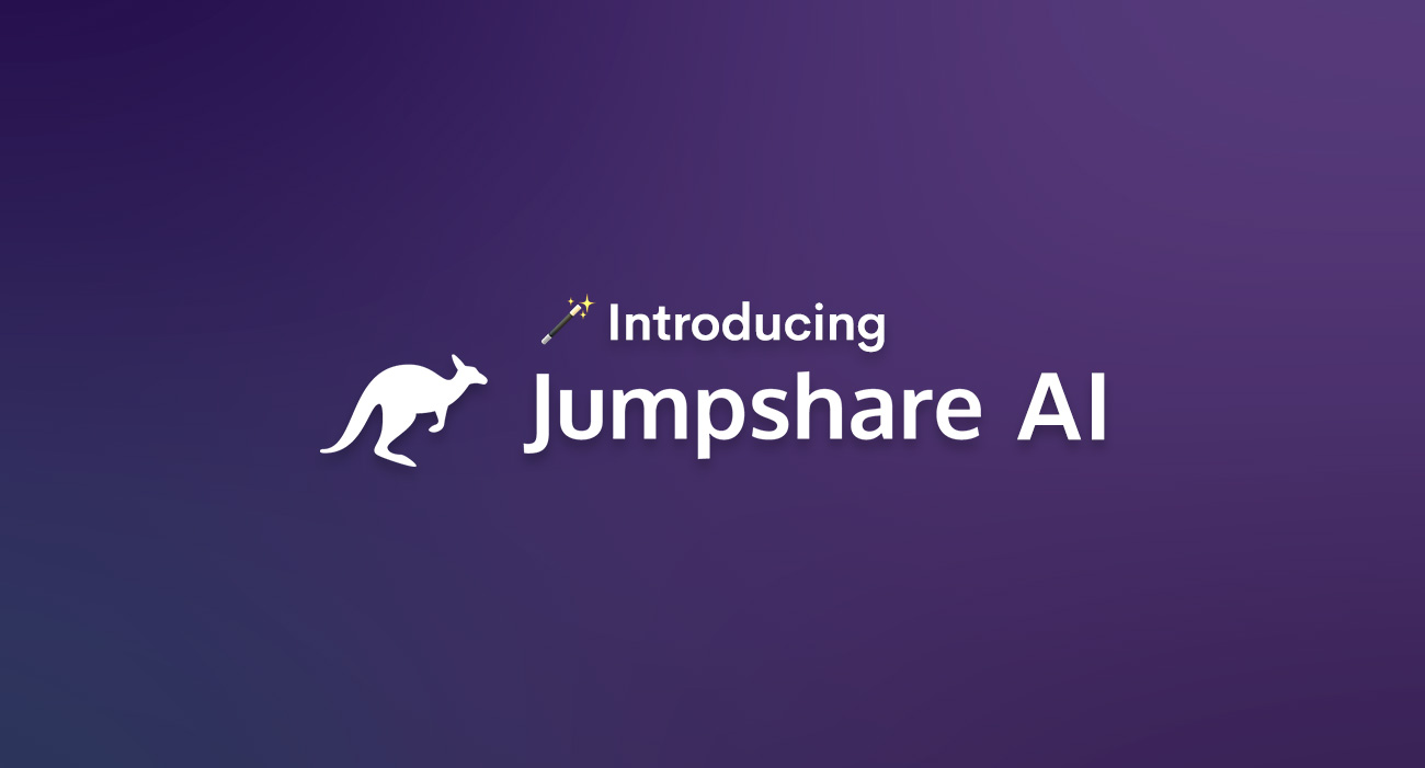 Introducing Jumpshare AI: Boost Video Engagement With Automatic Title, Summary, and Chapters