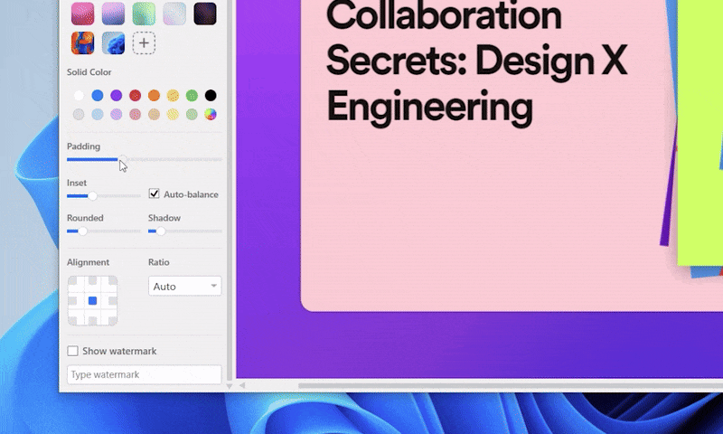 How to Add a Background to Your Screenshots