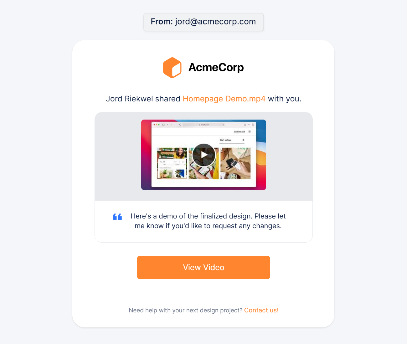 Custom Branded Emails
