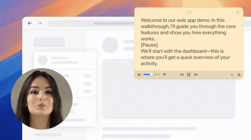 Meet Speaker Notes – A Virtual Teleprompter for Screen Recordings