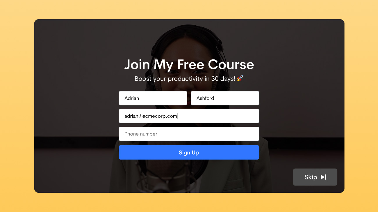 Lead Capture for Videos Turns Your Viewers Into Prospects