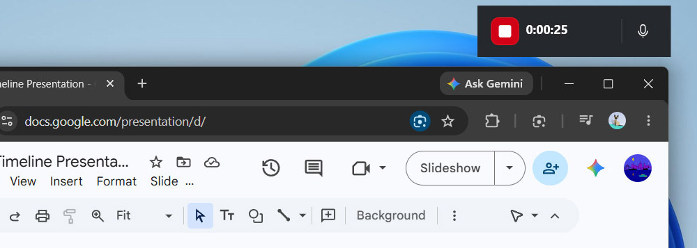 Game Bar Capture Status