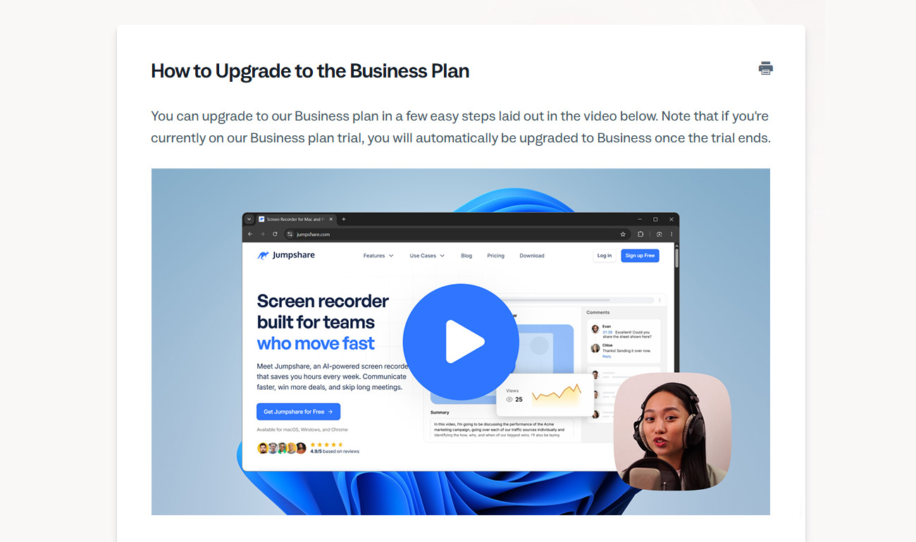 Embed videos